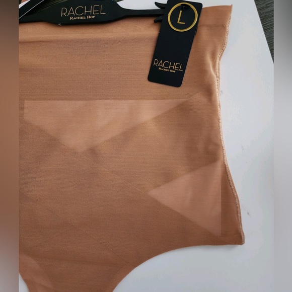 Rachel Rachel Roy Laser Cut Bonded No Show Shaping Thongs With Tummy Support - Picture 5 of 9